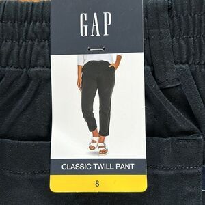 NEW Gap Black Classic Twill Pants